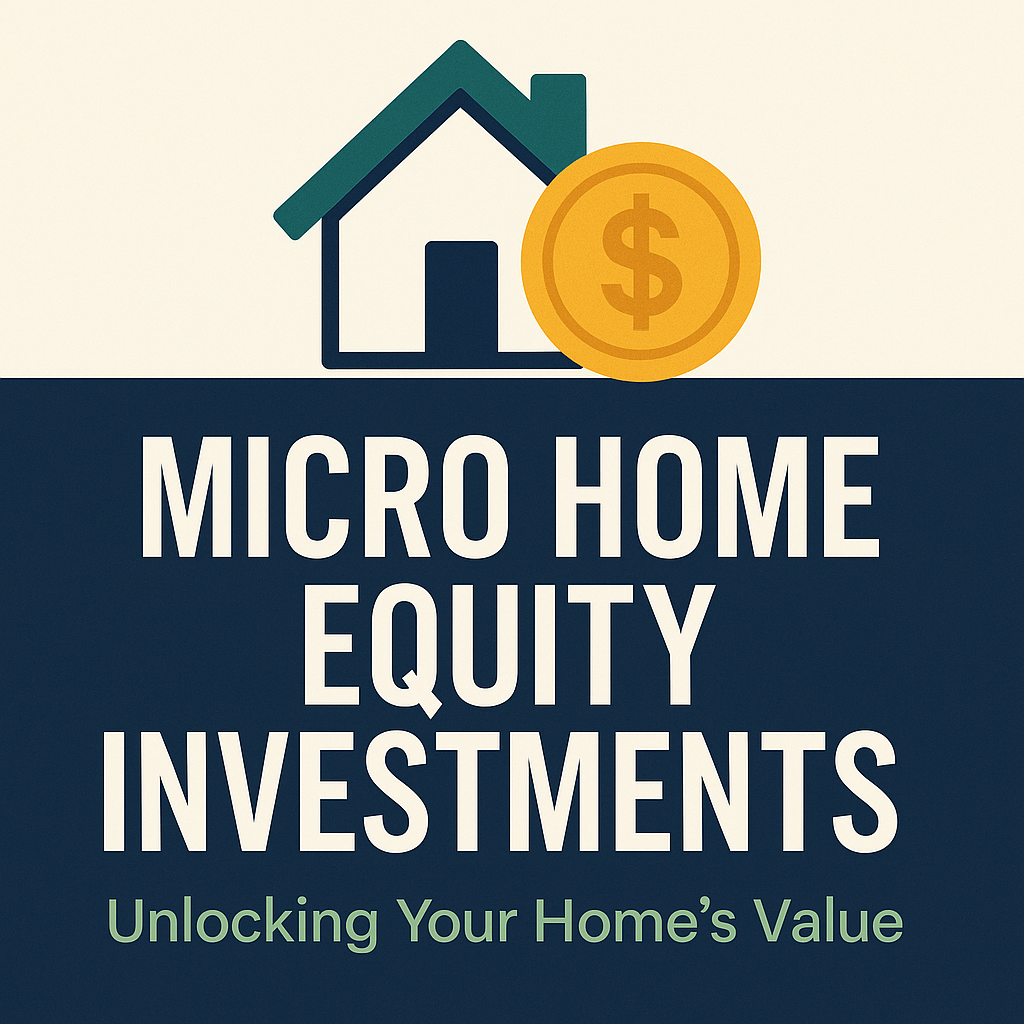 Unlocking Your Home’s Value: Why Micro Home Equity Investments Are the Smart Move
