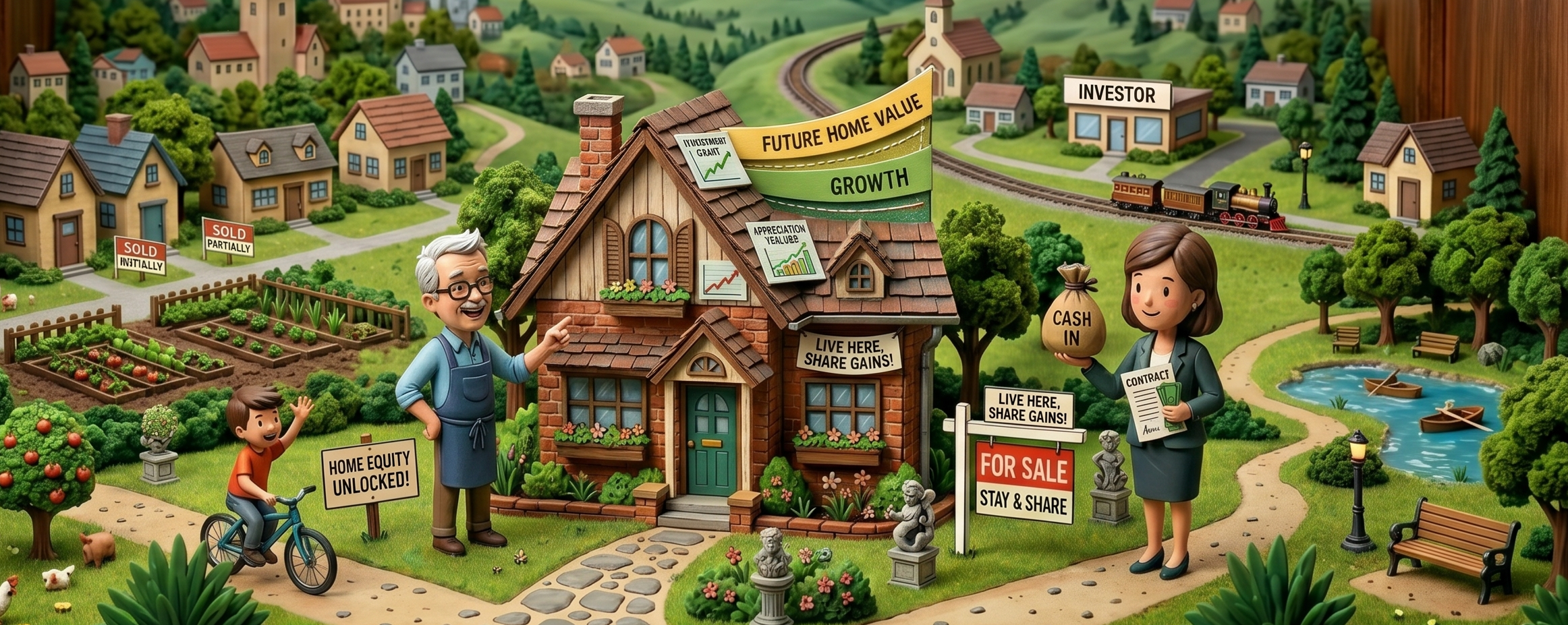 Sell Part of Home Appreciation?