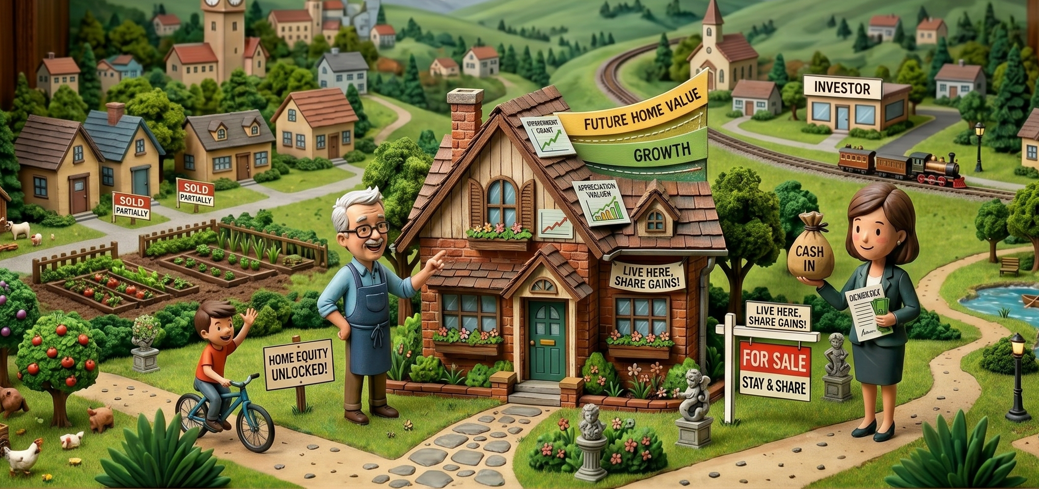 Sell Part of Home Appreciation: How Future Sharing Works